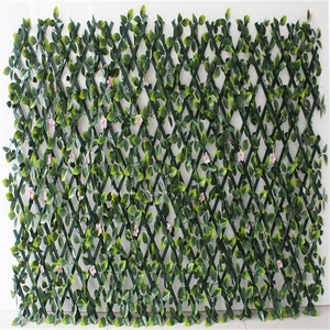Emulación ampliable decoración del jardín <span class=keywords><strong>parque</strong></span> Artificial de <span class=keywords><strong>la</strong></span> pared con flor rosa - Product Image 1