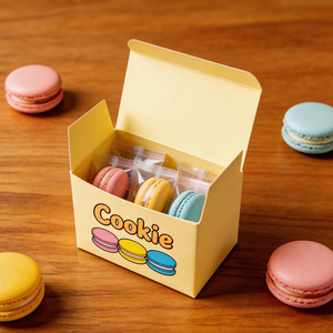 Scatola per Imballaggio di Dolci e Pasticcini Personalizzata per Eclair, Macaron, Cioccolato, Ciambelle, Dessert, Biscotti e Torte di Grado Alimentare - Product Image 5