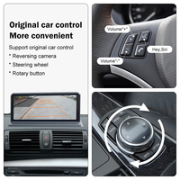 Autoradio Android avec écran tactile de 10,25 pouces, CarPlay sans fil, compatible avec BMW Série 1 E81 E82 E87 E88 CCC
