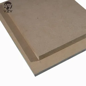 Suppliers 3Mm 6Mm 15Mm 16Mm 18Mm 1220*2440Mm 2-30 Mm Plain Mdf Cabinet Board/ Raw HDF Mdf Boards For Furniture Decoration