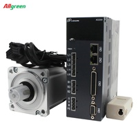 Kit de Motor Servo AC de 1.5KW 220V 4.0Nm 3000rpm Serie A6 con Controlador CANopen RS485 y Cable de 3 Metros para Máquina CNC