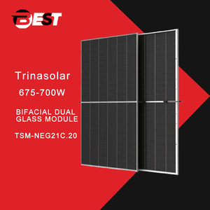 Paneles Solares Trina TSM-NEG21C.20 550W HJT Plegables BIPV Tipo N PERC de Doble Vidrio, 21.3% de Eficiencia, Garantía de 15 Años, en Stock - Product Image 3