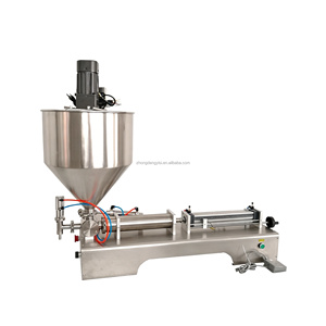 1000ML Electric Semi-Automatic Piston Filling <b>Machine</b> for Paste Cream Juice <b>Oil</b> & Chemical with Glass/Metal and Barrel Packaging - Product Image 3