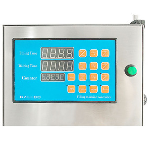 เครื่องบรรจุ GZL-80เครื่องบรรจุสบู่เหลวกึ่งอัตโนมัติ220V พร้อมปั๊มความแม่นยำสูงสำหรับขวด - Product Image 1