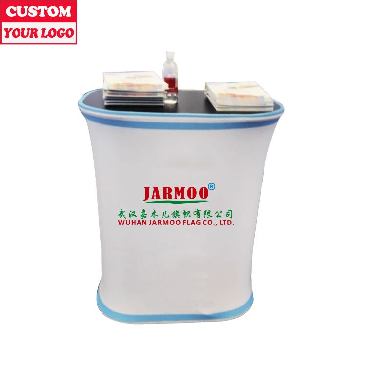 Портативный высококачественный выставочный тканевый рекламный Прилавок демонстрационный Прилавок витрина