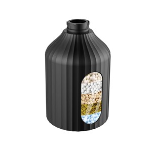 Cartucho de filtro para ducha de mano Pu Meilin WB2092CP-BK, negro, purificador de agua de repuesto para cabezales de ducha - Product Image 4