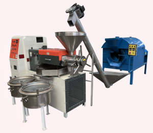 Presse à huile à vis facile à utiliser, machine à fabriquer de l'huile de graines de tournesol - Product Image 4