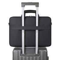 Sac à main pour ordinateur portable de type trolley, sac messager professionnel avec absorption des chocs, plusieurs compartiments, bandoulière réglable pour le bureau et les voyages