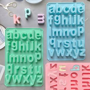 26 Cavities Alphabet Crayon Silicone Letter Mold for Making Chocolate <b>Cake</b> Biscuit Ice Cube Jelly Mousse Resin Concrete - Product Image 5