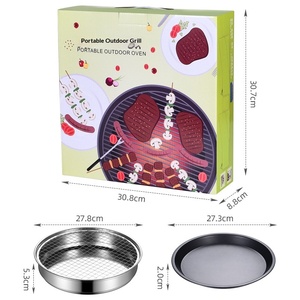 Suministro Directo de Fábrica, Juegos de <span class=keywords><strong>Barbacoa</strong></span> para Exteriores, Parrillas Portátiles de Carbón, Parrillas Plegables Multifuncionales, Parrillas Desechables, Resistentes al Viento - Product Image 1