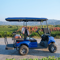 4 places, voiture de patrouille électrique haute Performance personnalisée, navette touristique