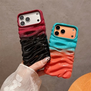 Funda de Teléfono TPU con Diseño de Arcoíris IMD para iPhone 17 Air 16 15 14 Pro Max, Degradado Colorido, Película Suave Antigolpes - Product Image 2