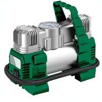Compresseur d'air automatique silencieux sans huile, petit, 12V, pour le travail du bois et le nettoyage, portable, 150W, pompe à noyau en cuivre