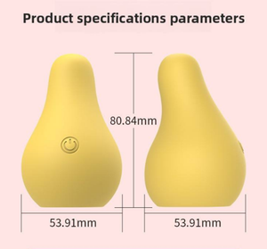 Nieuwe Fruitvormige Vibrator Ei Masturbator voor Vrouwelijke Clitoris Stimulator Siliconen Seks Speelgoed Tepel Borst Lichaamsmassager - Product Image 4