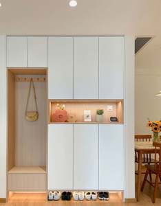 Zapatero de Madera con Diseño Moderno, Organizador de Almacenamiento de Zapatos, Mueble para Zapatos de Entrada - Product Image 1