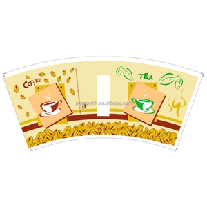 แก้วกระดาษเคลือบ PE สองชั้น เกรดอาหาร รีไซเคิลได้ สำหรับกาแฟและเครื่องดื่มคุกกี้ พร้อมโลโก้สั่งทำ (แบบพาเลท) ขายส่ง - Product Image 1