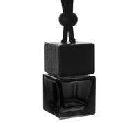 Bouteille en verre vide pour diffuseur de parfum de voiture, 8 ml, 10 ml, avec logo personnalisable, à suspendre, pour désodorisant de voiture, vente en gros