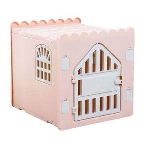 Casa para Perros de Plástico Transpirable y Fresca, Popular Jaula para Mascotas de Interior, Uso en Todas las Estaciones - Product Image 1