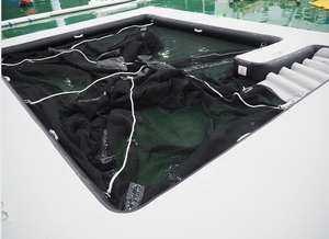 <span class=keywords><strong>Piscine</strong></span> gonflable aquatique <span class=keywords><strong>avec</strong></span> filet pour l'été, plateforme flottante pour yacht, île flottante personnalisée, <span class=keywords><strong>piscine</strong></span> en PVC - Product Image 5