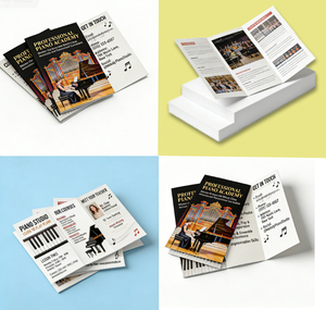 Brochure personnalisée à 4 volets, catalogue à prix abordable, <span class=keywords><strong>d</strong></span>épliant pour petites entreprises, impression sur carton pour prospectus - Product Image 3