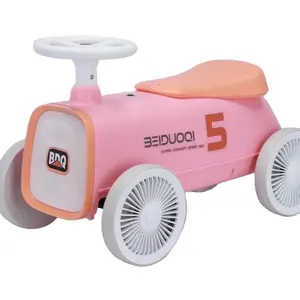 העיצוב הטוב ביותר צבעוני נדנדה מכונת הכי טובה חומר פלסטיק קל לרכב על מכונית לילדים