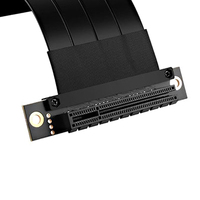 Câble d'extension Riser PCIe 3.0 X8 X8 d'occasion, blindé double couche, 64 Gbit/s, 5-30 cm, personnalisé pour FPGA GPU industriel