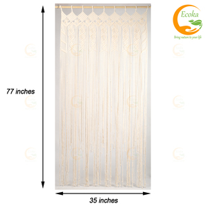 Customize Large Wall Hanging <b>Macrame</b> Door <b>Curtain</b> Large Wedding Backdrop Wall Hanging Tapestry Cheap Price - Product Image 3