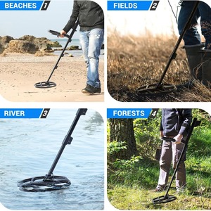 Melhor Venda Quente Handheld Folding Gold Metal Detector Ouro Prata Cobre Ferro Treasure Detector placa caçador de metal Explorador - Product Image 5