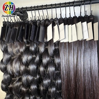 Cabello Vietnamita de Grado 12A Súper Doble Trama, Cabello Camboyano Virgen con Ondas Naturales, Proveedor de Cabello Vietnamita Virgen 100% con Cutícula Alineada