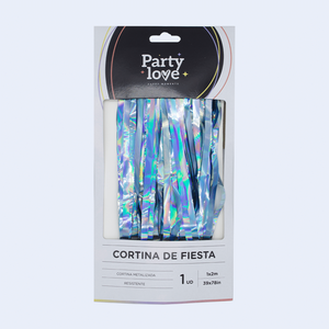 Tenda Sfumata Azzurra 1x2m per Decorazioni Murali per Feste - Product Image 1