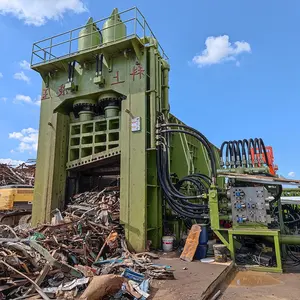 Keshang Hydraulic Shear Baler Radiator And Metal Scrap Shearing Equipment Y10Y-1300