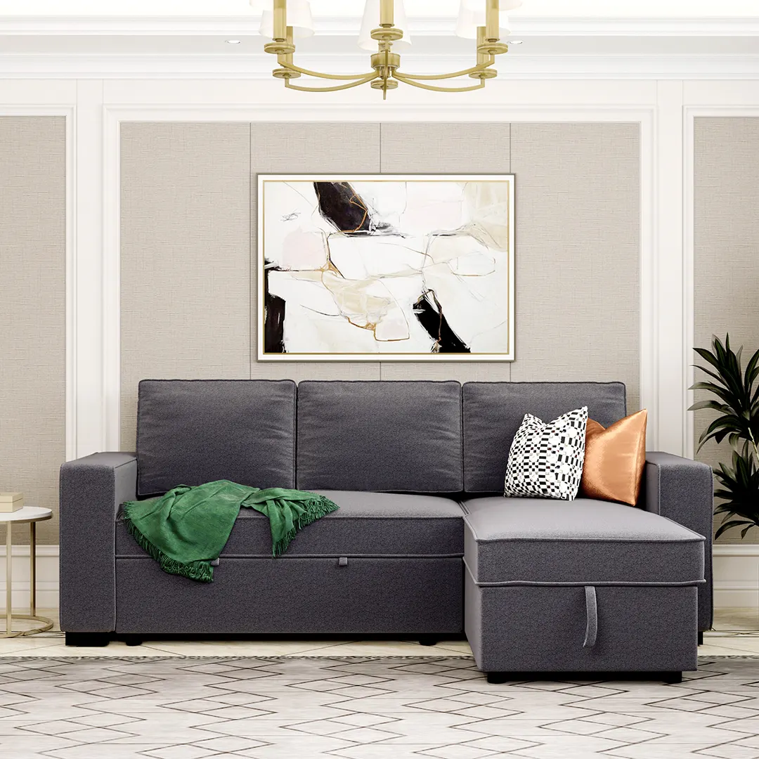 Kostenloser Versand Modul Deep Sectional Wohnzimmer möbel Komfortable Sofa garnitur Come Bed Modern Couch