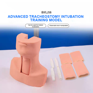 Modèle <span class=keywords><strong>de</strong></span> mannequin <span class=keywords><strong>de</strong></span> trachéotomie avancé BIX-J58 - <span class=keywords><strong>Pratique</strong></span> <span class=keywords><strong>de</strong></span> <span class=keywords><strong>la</strong></span> trachéotomie percutanée traditionnelle pour <span class=keywords><strong>la</strong></span> science médicale - Product Image 2