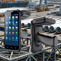 Lector RFID UHF Portátil OEM, Escáner de Código de Barras 2D Resistente al Agua, PDA Android con OCR, Reconocimiento Facial y de Huellas Dactilares