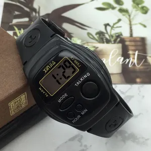 <span class=keywords><strong>Orologio</strong></span> <span class=keywords><strong>da</strong></span> <span class=keywords><strong>Polso</strong></span> Sportivo Digitale Arabo Parlante con Funzione Sveglia e Cinturino in Gomma - Product Image 3