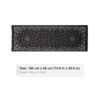 Écharpe châle réversible pour femme en mélange de viscose, motif cachemire, à franges, 190x65cm, 330g, douce et chaude, cadeau pour la Fête Nationale Autrichienne