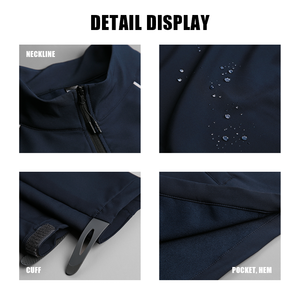 Biểu Tượng Tùy Chỉnh Ánh Sáng Người Đàn Ông Của Áo Khoác Áo Gió Bán Buôn Thể Thao Áo Khoác L Người Đàn Ông Ngoài Trời Chạy - Product Image 5