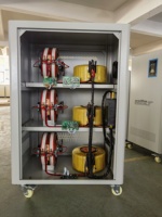 Régulateur de tension automatique à servomoteur triphasé AHKB 30KVA 50KVA 60KVA, modèle TNS, 380V AC, matériau cuivre, usage industriel