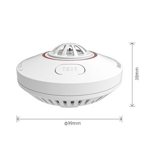 Tuya 2,4 GHz WIFI Smart Life APP Mobiler drahtloser Wärme melder <span class=keywords><strong>Alarm</strong></span> mit 10-jähriger Batteries icherheit für Haus und Fabrik - Product Image 4