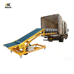 Mesin Konveyor Sabuk Teleskopik HEKON Custom <span class=keywords><strong>Belt</strong></span>, Mesin Konveyor Pemuatan Kontainer, Sistem Konveyor Sabuk Portabel untuk Pemuatan - Product Image 3