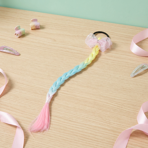 Stylish <b>Wig</b> <b>Headband</b> with Colorful Gradient Design - Product Image 3