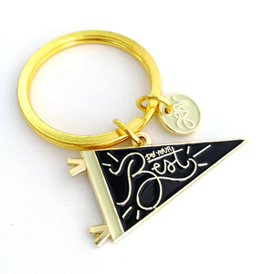 Porte-clés personnalisé San Andres Colombie, porte-clés en émail souple avec nom de ville et lettre, souvenir de voyage, cadeau. - Product Image 5