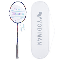 Raquette de badminton YODIMAN en carbone à module élevé, niveau professionnel, anti-torsion, haute élasticité, haute qualité, légère