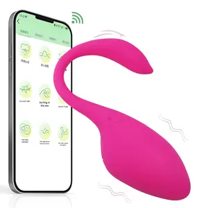 Vibratore Realistico a Forma di Girino Indossabile con Controllo Remoto Wireless tramite App, 10 Frequenze di Vibrazione per Orgasmo Femminile e Masturbazione del Punto G - Product Image 6