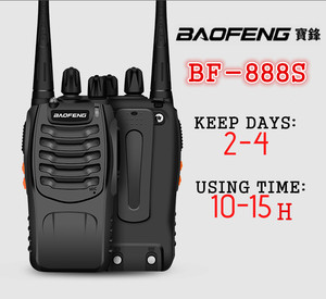 Baofeng Walkie Talkie <span class=keywords><strong>888</strong></span> <span class=keywords><strong>BF</strong></span> 888S, Radios UHF bf888s, genuinas y genuinas - Product Image 3