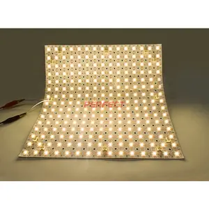 Livraison rapide 300x300mm Flexible Led rétro-éclairé panneau carré Smart Led panneau lumineux feuille