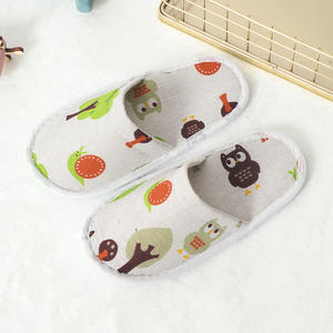 Summer New Disposable <strong>Slippers</strong> Anti-Slip Disposable <strong>Slippers</strong> Hotel Fashion and Comfortable Canvas Soft Sole <strong>Slippers</strong> - Product Image 6