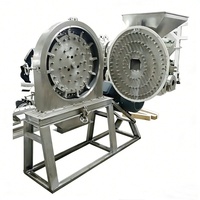Machine à moudre les céréales en acier inoxydable à usage commercial / Broyeur de poudre d'épices alimentaires / Pulvérisateur / Machine à broyer