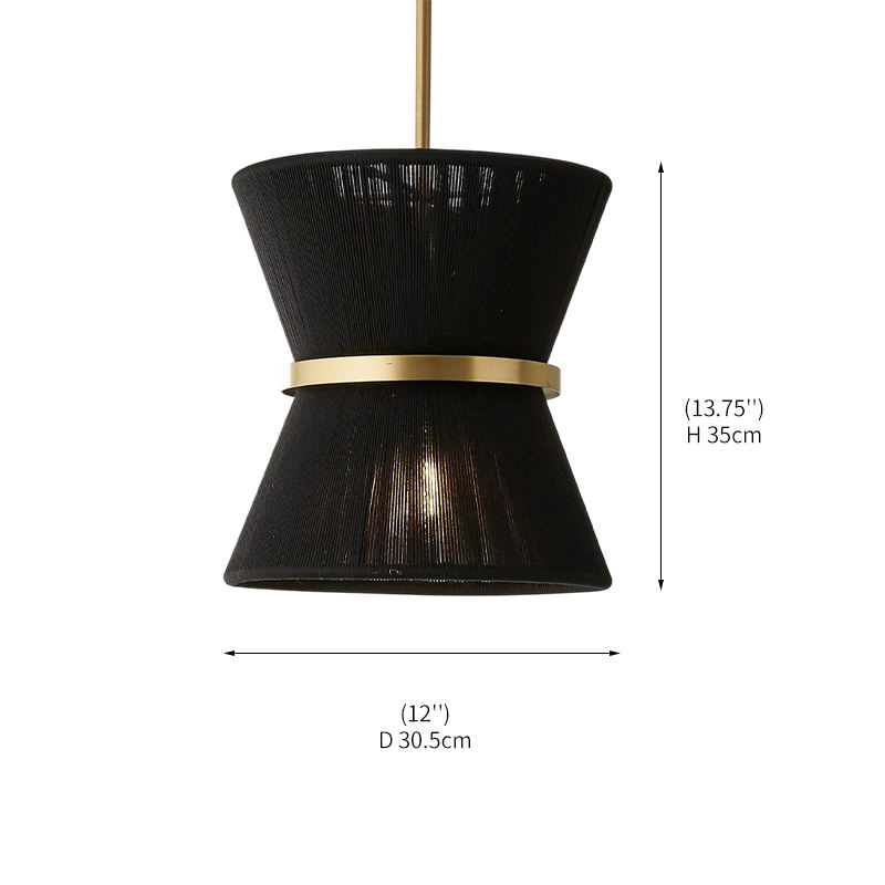 Laiton / Corde noire