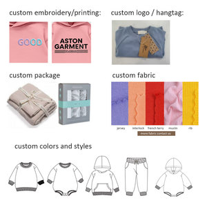 OEM-Pronto Premium Customizável Atacado Suprimentos 100% Algodão Orgânico Infantil Bodysuits - Product Image 6